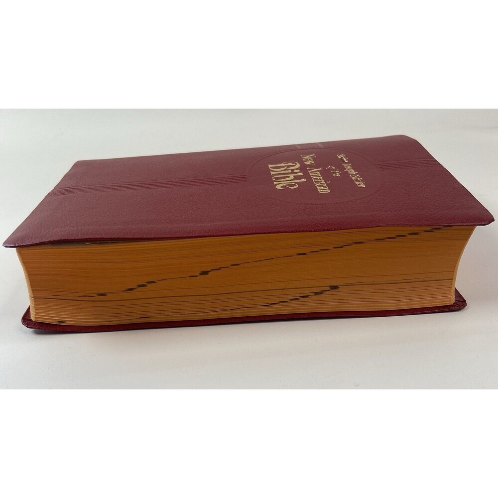 New American Bible Saint Joseph Ed Red + New Testament Translation Book Catholic - Picture 8 of 16